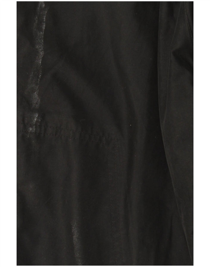 Fila Mujer Capri Chándal Pantalones UK 40 Grande Poliéster Negro