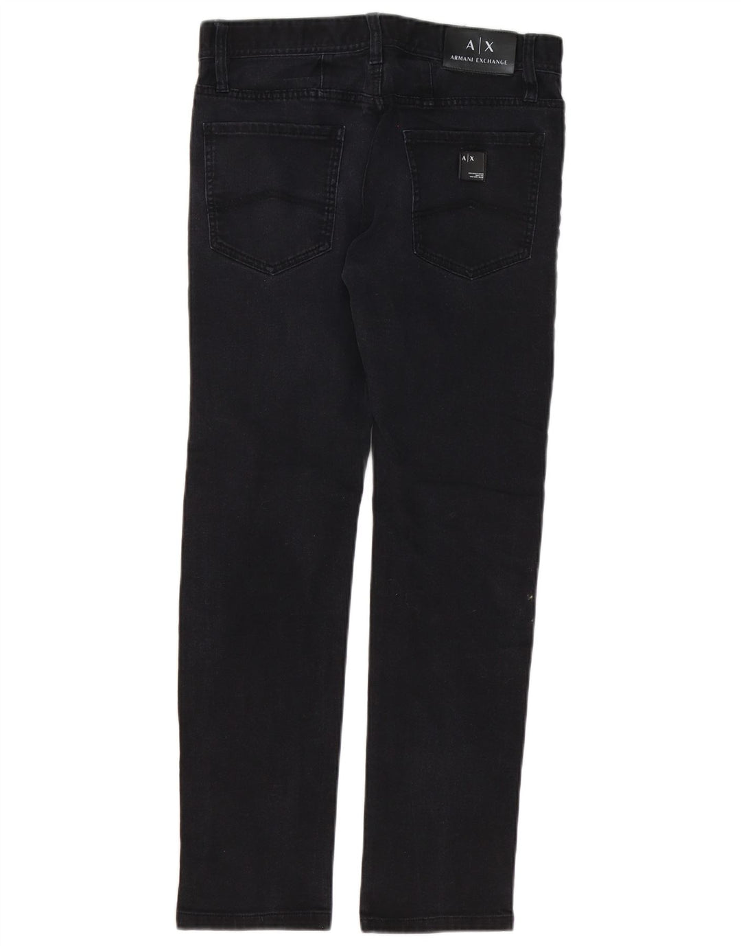 Armani Exchange Vaqueros Slim Mujer W31 L29 Algodón Negro
