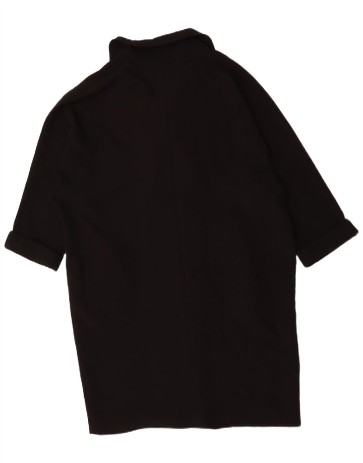 Topshop Abrigo extragrande para mujer UK 44 Grande Poliéster negro