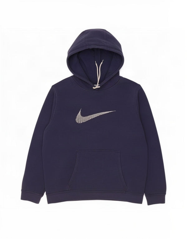 Nike Sudadera con capucha gráfica para hombre XL Azul marino Algodón