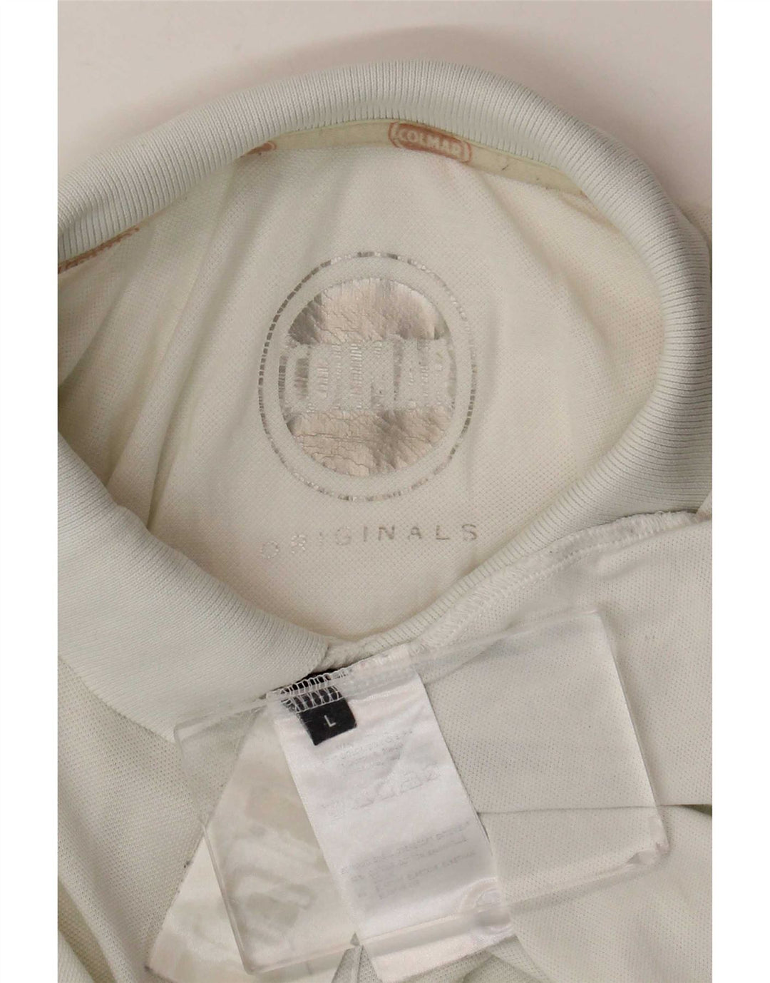 Polo Colmar Hombre Grande Elastano Blanco