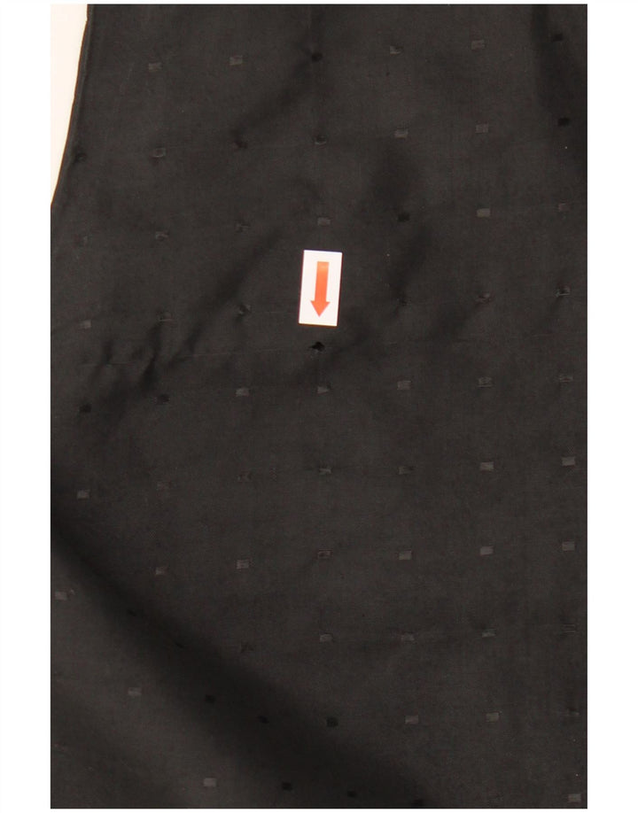 Chaleco vintage para hombre medio negro