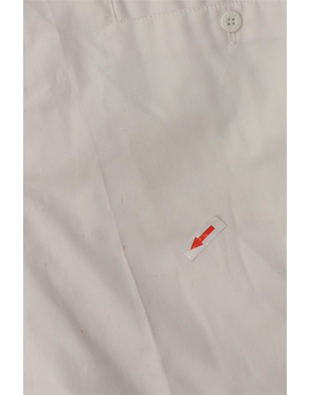 Fila Mens Pegged Chino Shorts IT 52 XL W38 Poliéster con bloques de color blanco