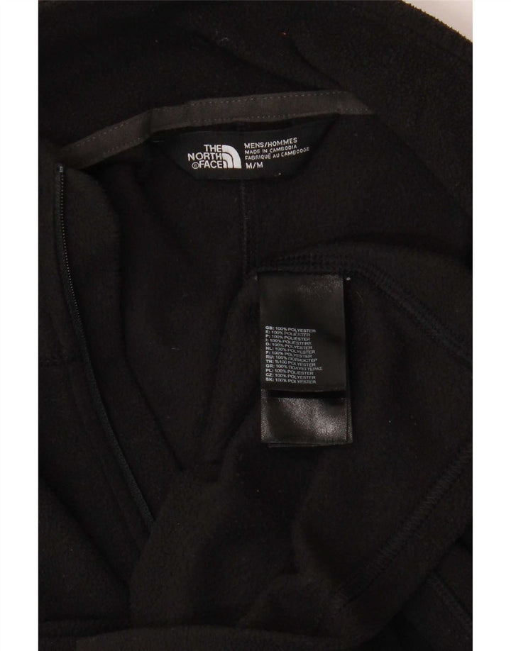 The North Face Jersey De Forro Polar Con Cremallera Y Cuello Para Hombre Poliéster Negro Mediano