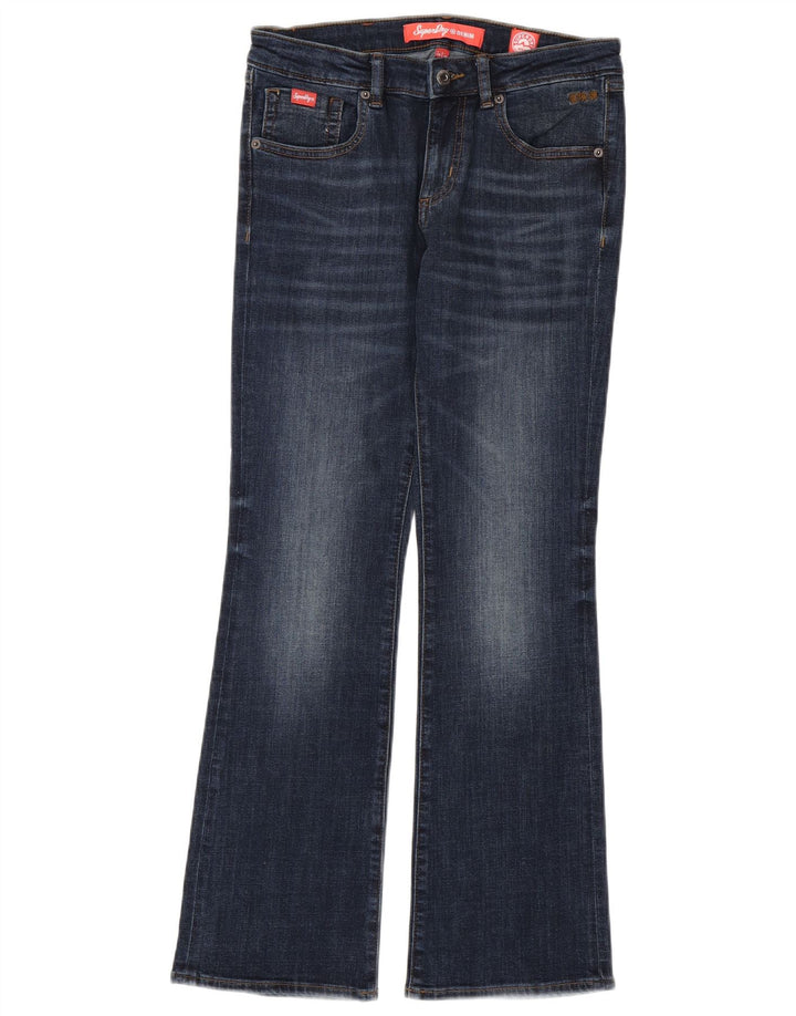 SUPERDRY Vaqueros Bootcut Mujer W28 L30 Algodón Azul