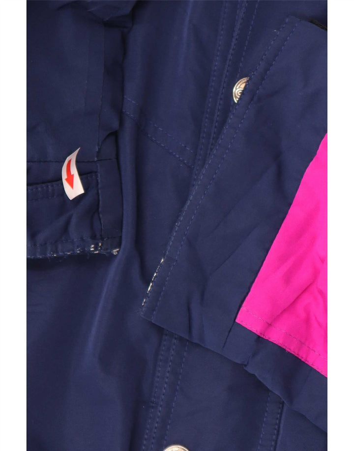 Cassin Chaqueta cortavientos con capucha para hombre IT 50 grande azul marino