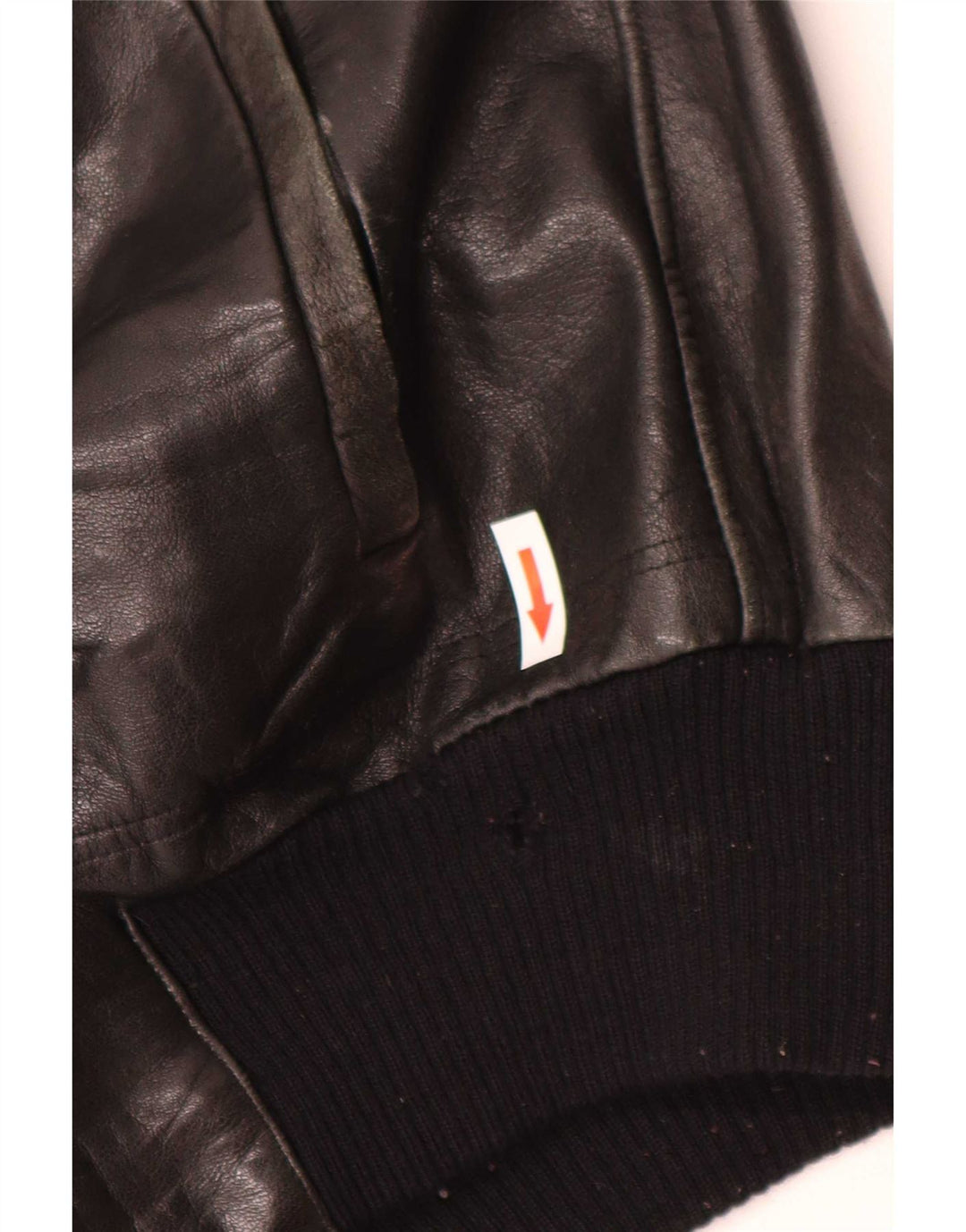 Marpel Chaqueta De Cuero Hombre IT 52 XL Negro