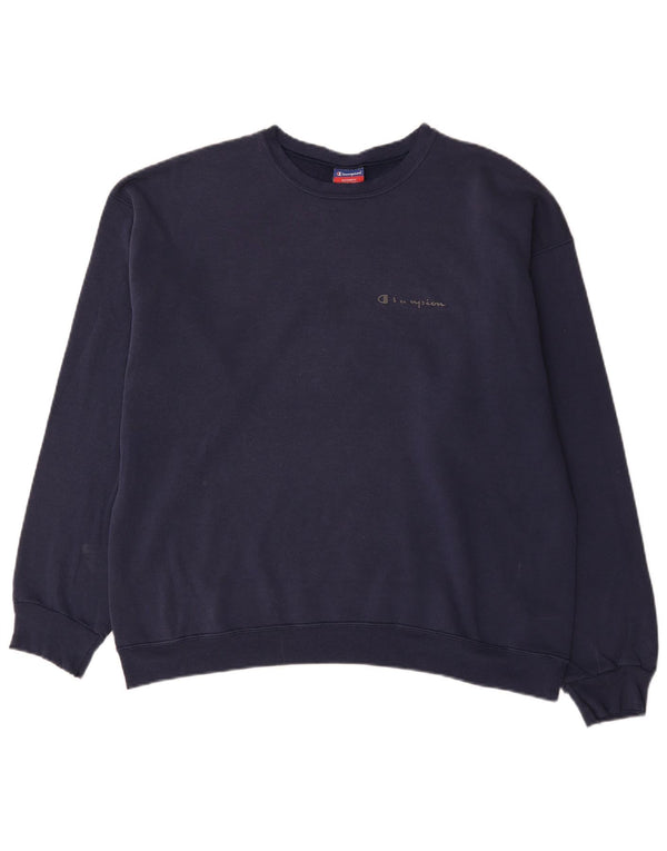 Champion Sudadera Hombre Jumper XL Azul Marino Algodón