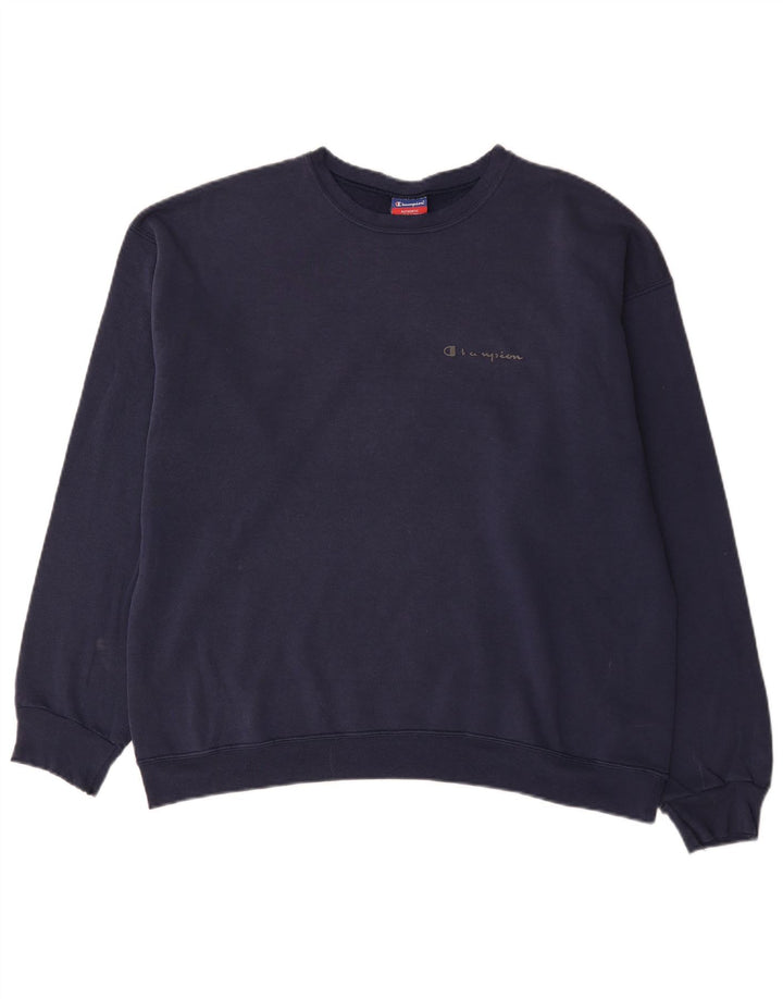 Champion Sudadera Hombre Jumper XL Azul Marino Algodón