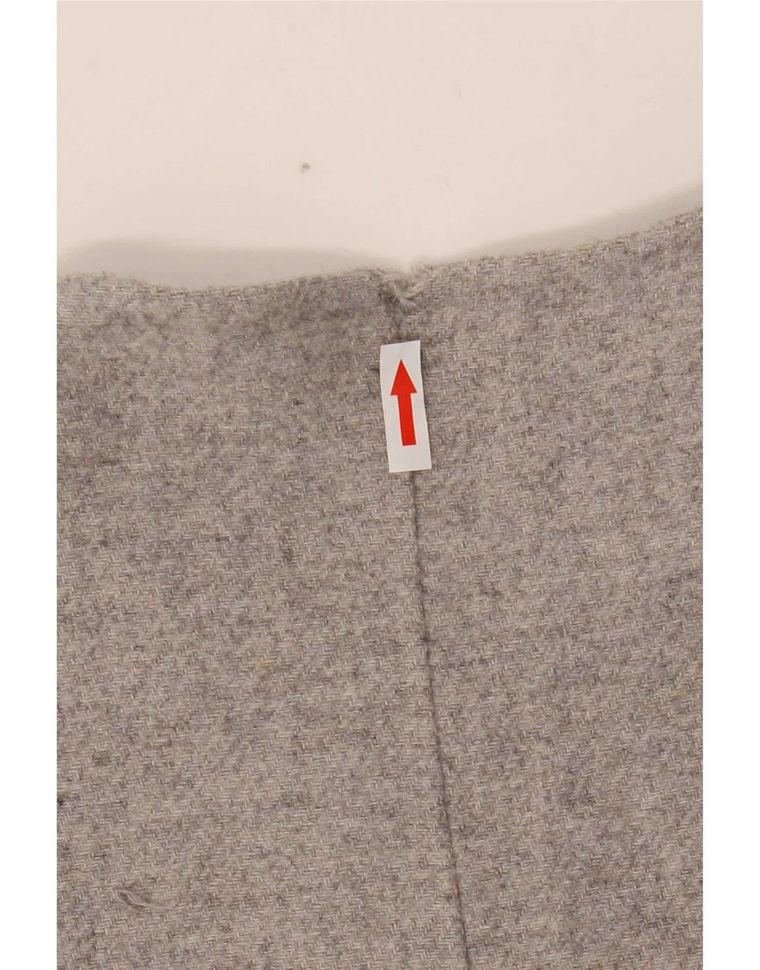 Zara Abrigo extragrande de manga 3/4 para mujer UK 10 Small Grey Wool