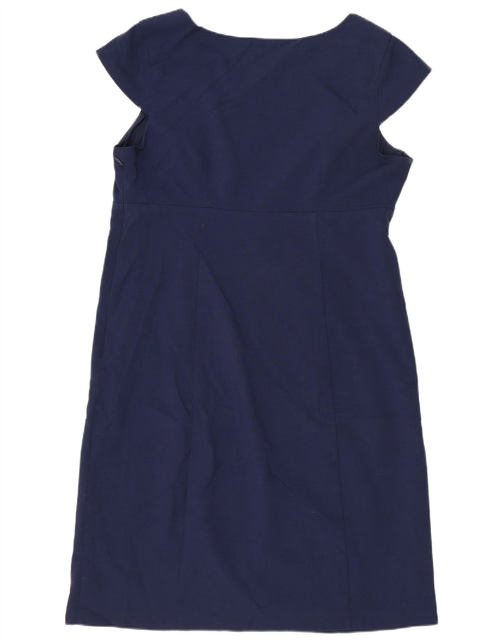 Mossimo Vestido pequeño para mujer US 14 XL Poliéster azul marino