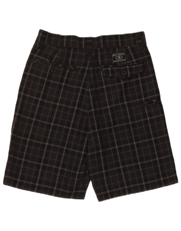 Pantalones cortos chinos Billabong para hombre W28 Small Black Check
