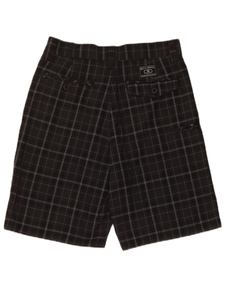 Pantalones cortos chinos Billabong para hombre W28 Small Black Check
