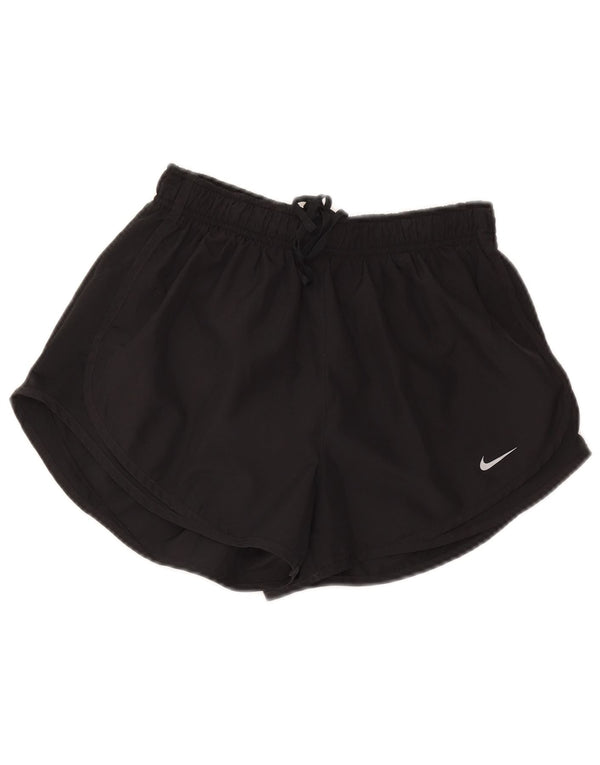 Nike - Pantalones cortos deportivos Dri Fit para mujer, talla 40, talla M, color negro