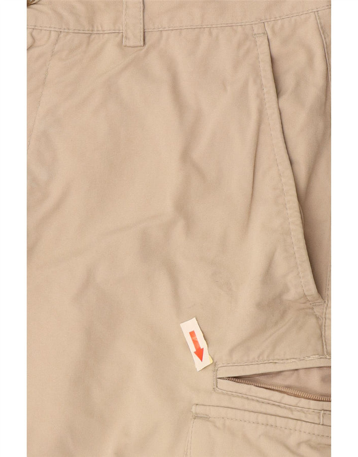 Napapijri Shorts cargo para hombre IT 48 Medium W30 Algodón beige