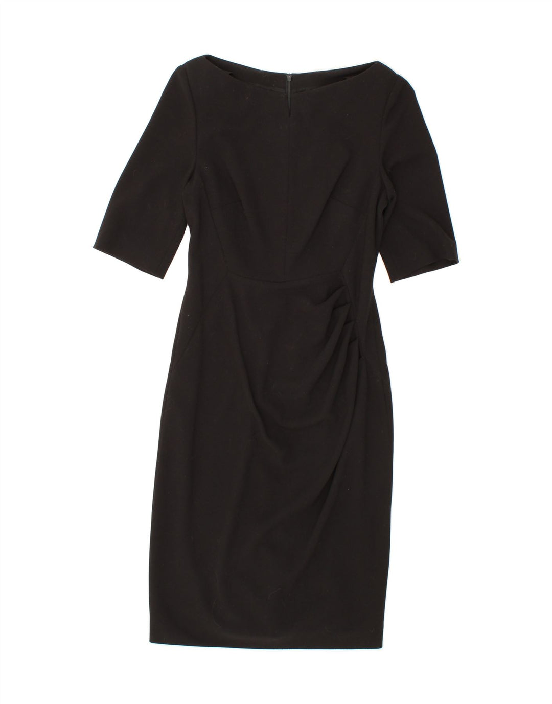 L.K. BENNETT Womens Maxi Sheath Dress UK 8 Small  Black Polyester Vintage L.K. Bennett and Second-Hand L.K. Bennett from Messina Hembry 