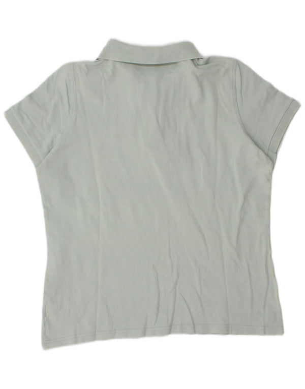 Burberry Polo para mujer UK 18 XL Algodón azul