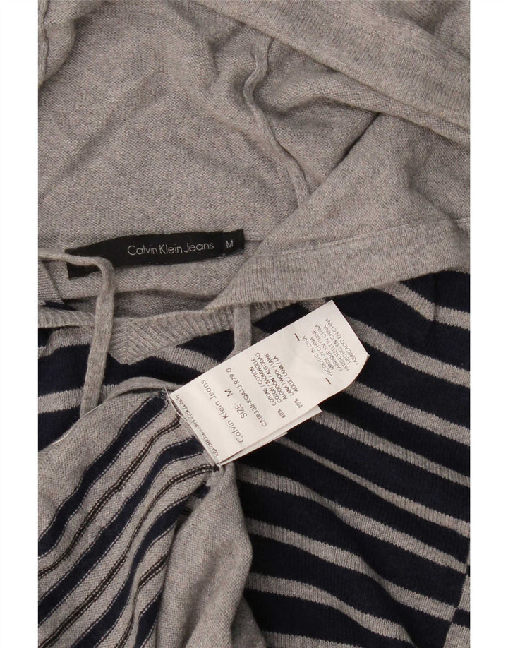 Jersey con capucha para hombre Calvin Klein Jeans en bloques de color gris medio