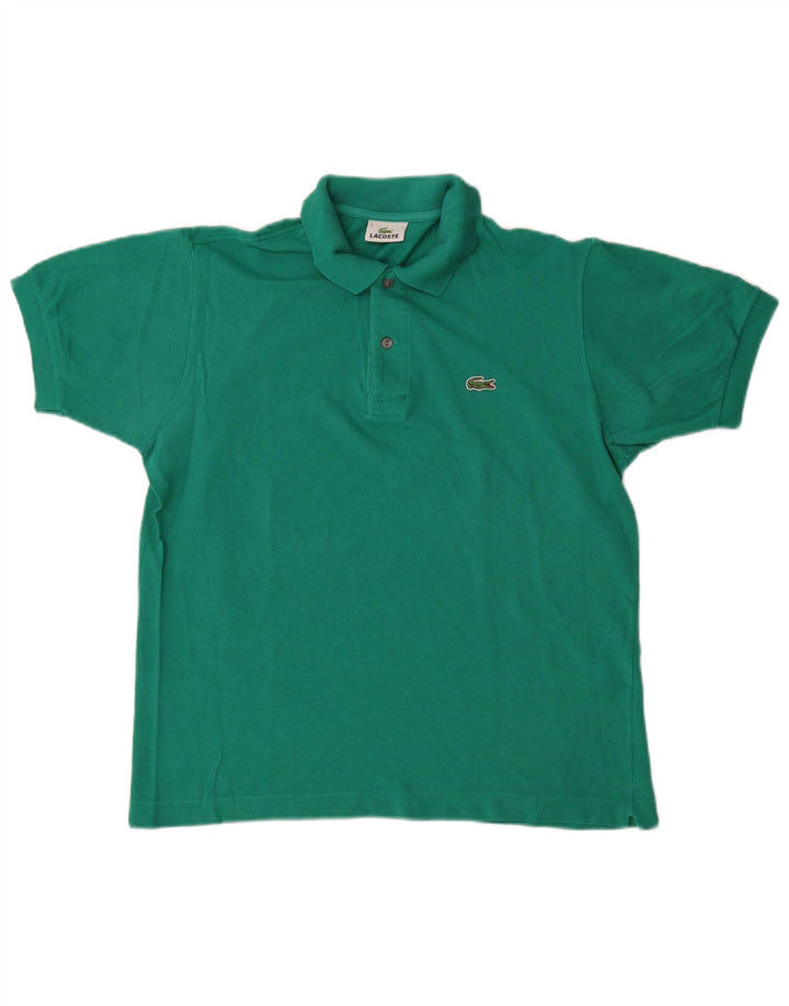 LACOSTE Polo para hombre talla 3 pequeño algodón verde