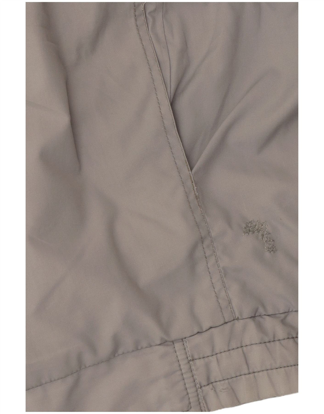 Vintage hombres bombardero chaqueta Reino Unido 40 gris grande