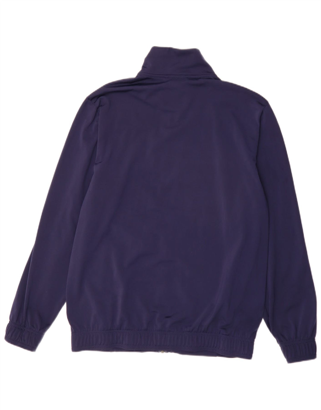 Puma Chaqueta superior de chándal para hombre Poliéster color block azul marino mediano