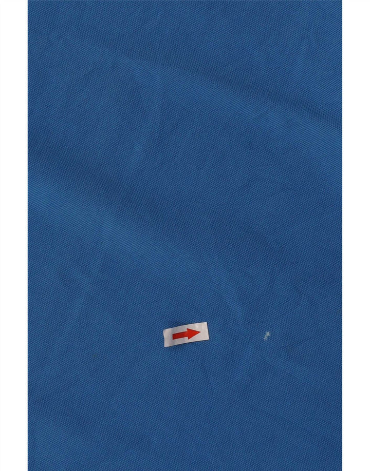 Polo Diadora Hombre Algodón Azul Medio