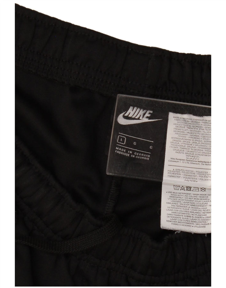 Nike - Pantalones de chándal para hombre, color negro, poliéster