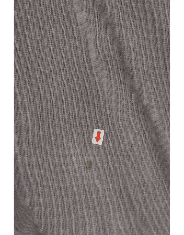 Wrangler Hombre Sudadera Jumper Large Gris Algodón