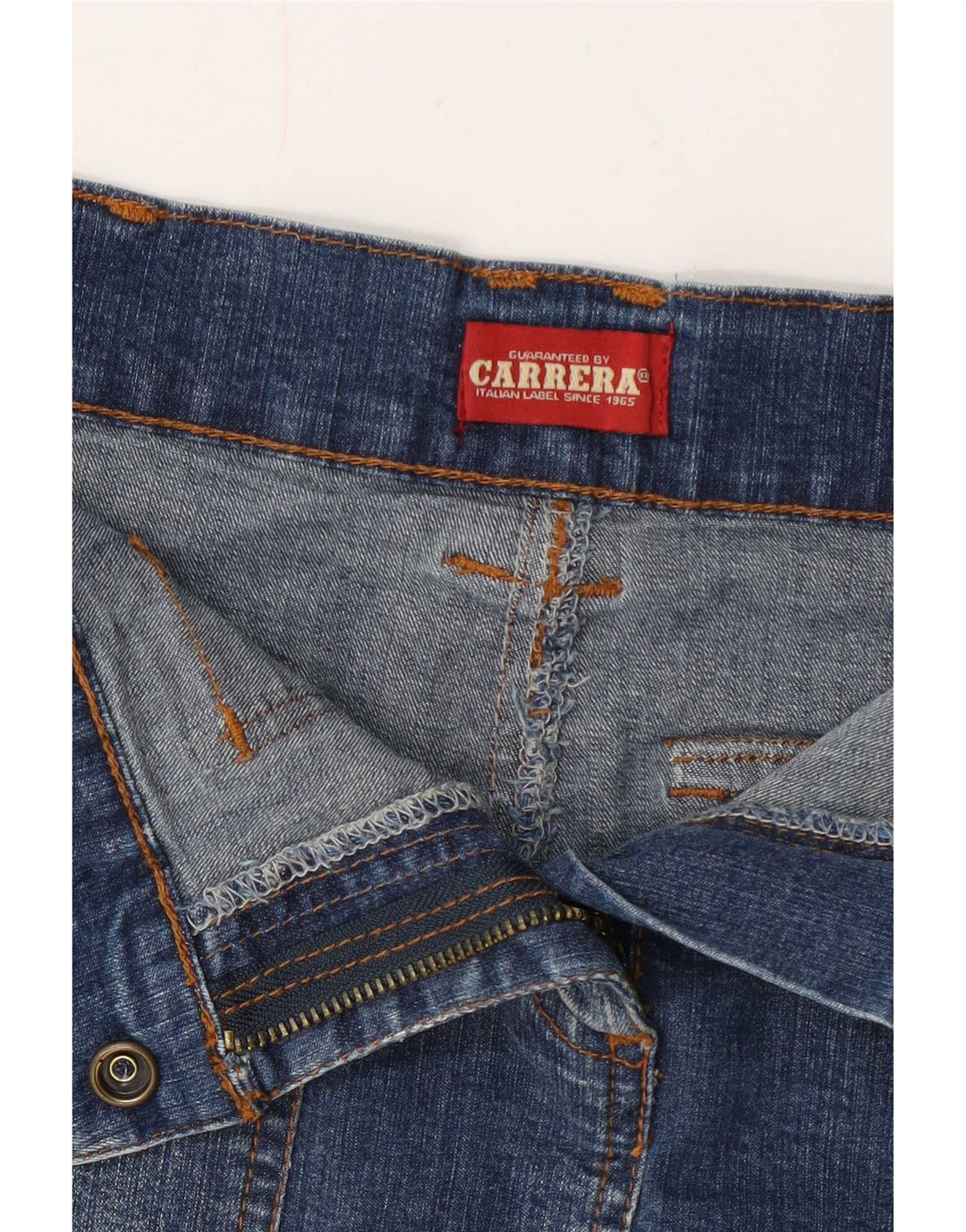 Minifalda Vaquera Carrera Mujer W30 Azul Medio