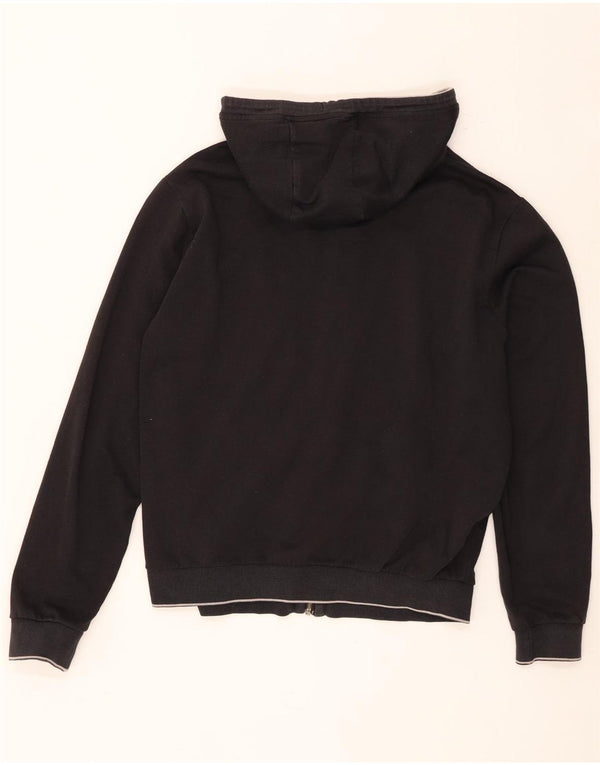 Asociación de Polo de EE. UU. Suéter con capucha y cremallera para hombre XL Algodón negro