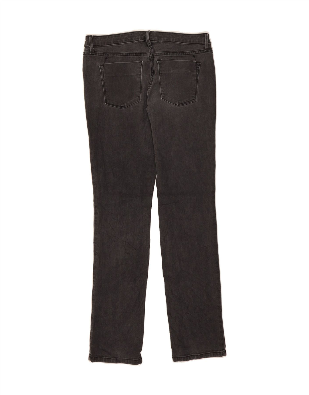 MOSSIMO Womens Mid Rise Straight Jeans US 6 Medium W30 L31 Grey Cotton Vintage Mossimo and Second-Hand Mossimo from Messina Hembry 