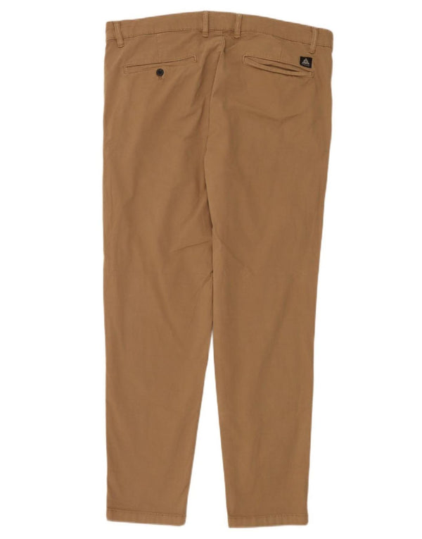 Zara Hombre Pantalón Chino Slim EU 48 XL W38 L31 Beige