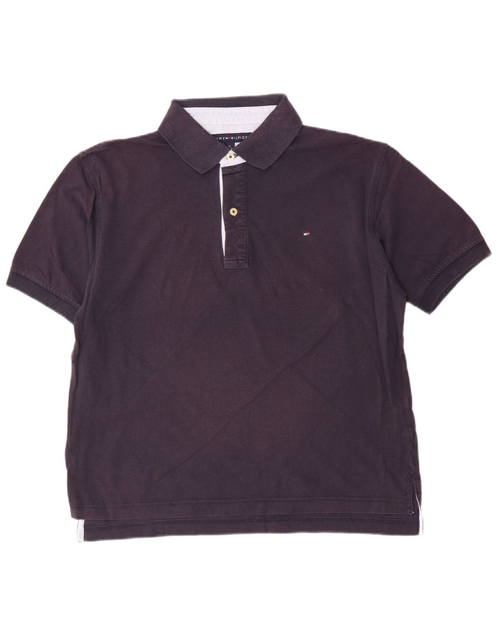 Polo Tommy Hilfiger Hombre Algodón Azul Marino Mediano