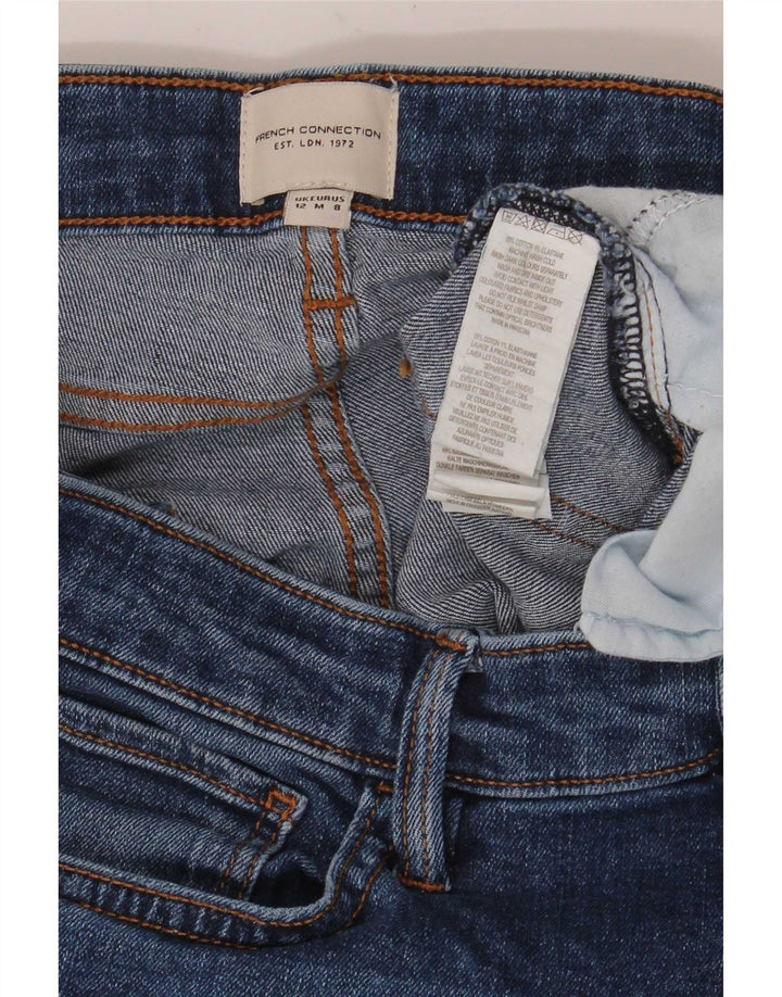 Vaqueros rectos para mujer de French Connection UK 12 Medium W32 L30 Azul