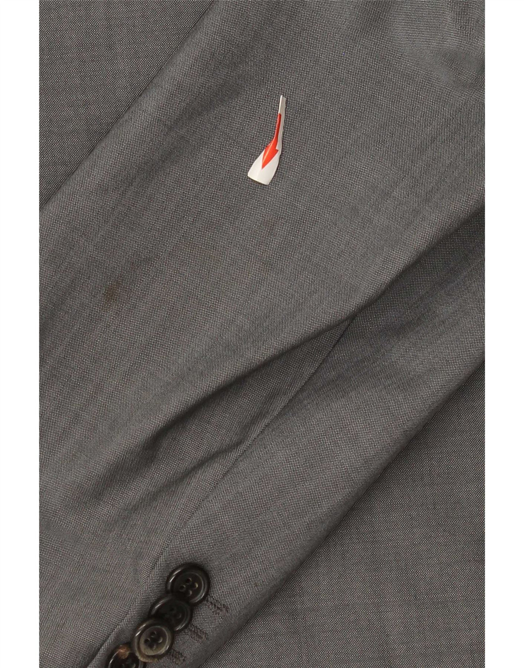 Hugo Boss Chaqueta tipo blazer de 2 botones para hombre EU 48 Lana gris medio