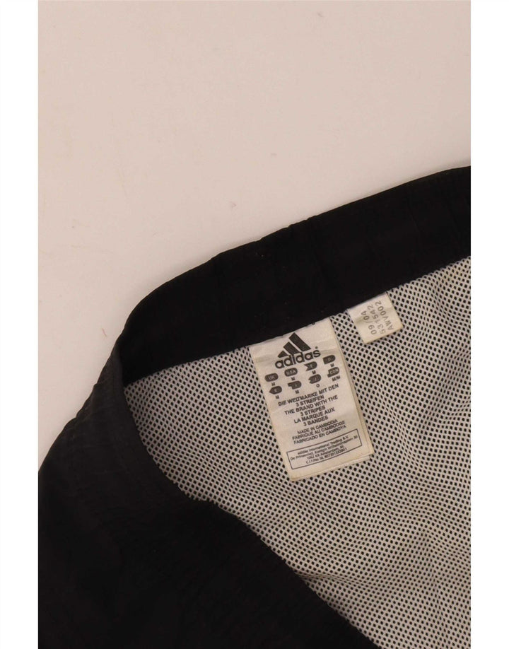 Adidas Hombre Bañador Corto Mediano Negro Colorblock Poliamida