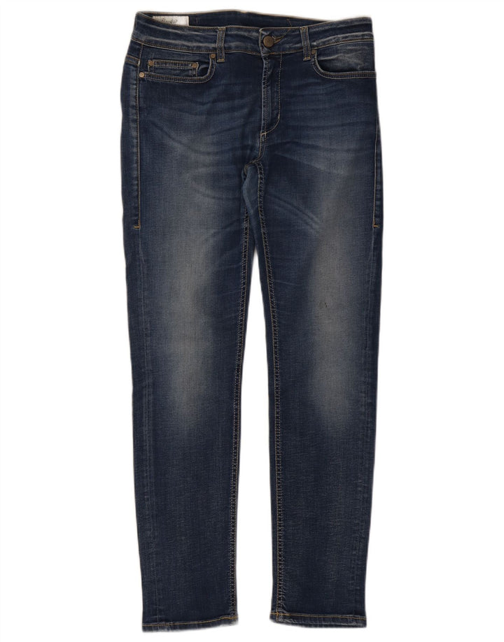 Vaqueros Dondup Mujer Slim W31 L29 Algodón Azul
