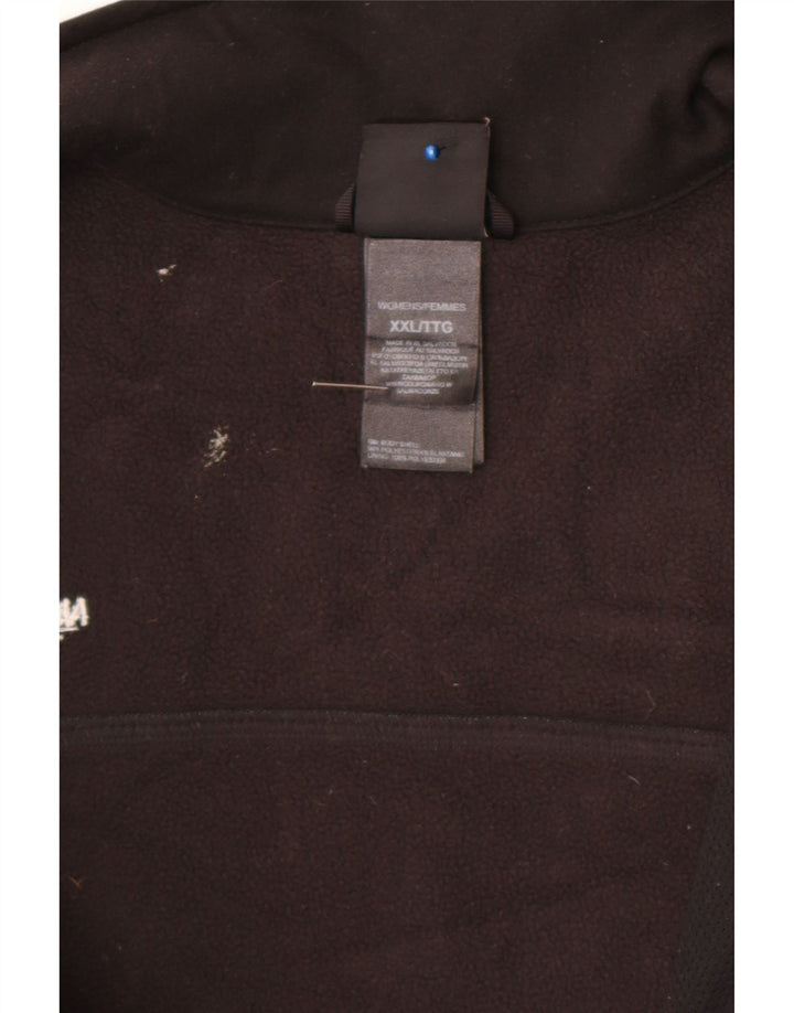The North Face Chaqueta superior de chándal para hombre 2XL Poliéster negro