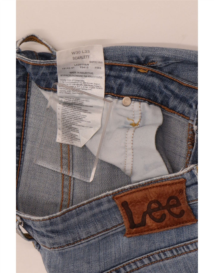 Lee Jeans Scarlett Slim para Hombre W30 L30 Algodón Azul