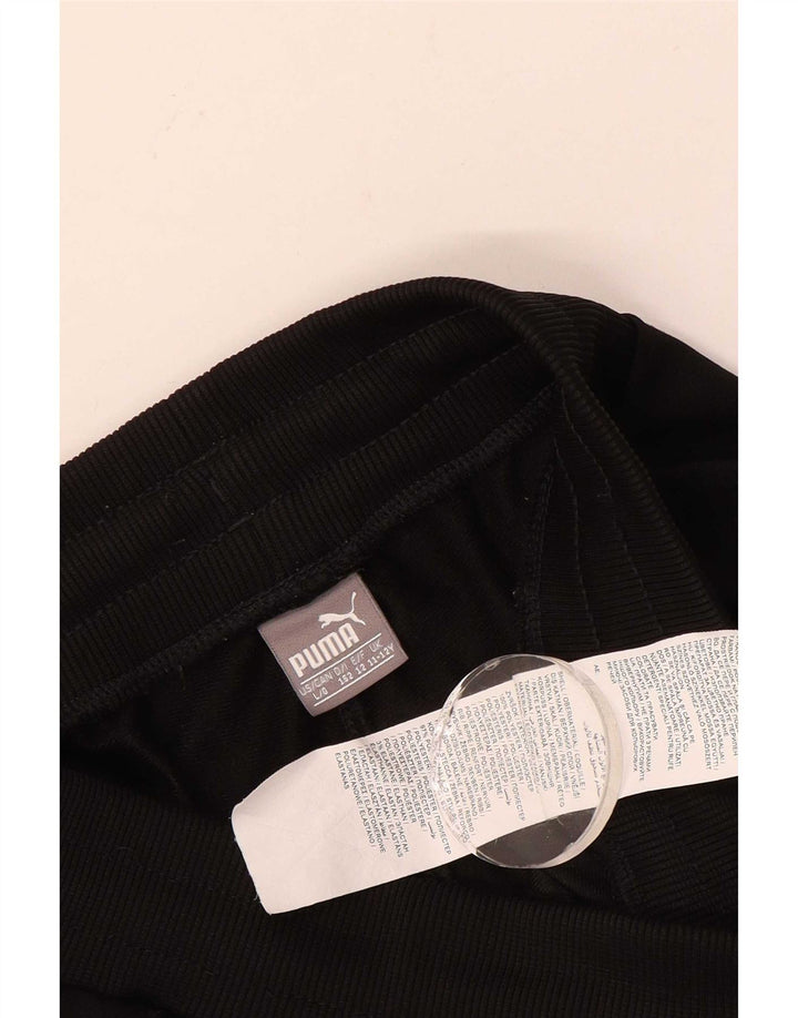 PUMA Pantalón de chándal para niño Joggers 11-12 años Negro Poliéster