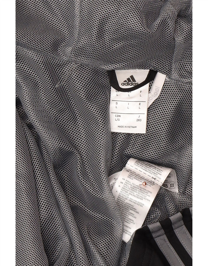 ADIDAS Climacool - Chaqueta con capucha para hombre, poliéster, color negro