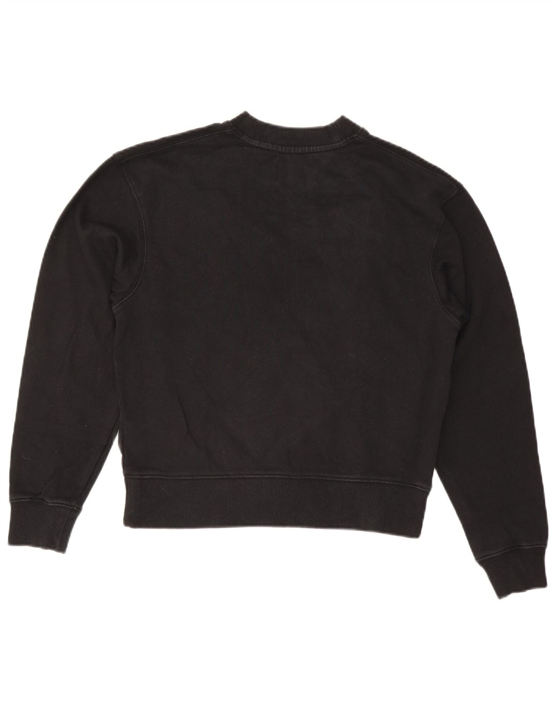 CALVIN KLEIN JEANS Sudadera extragrande para mujer UK 6 XS Negro