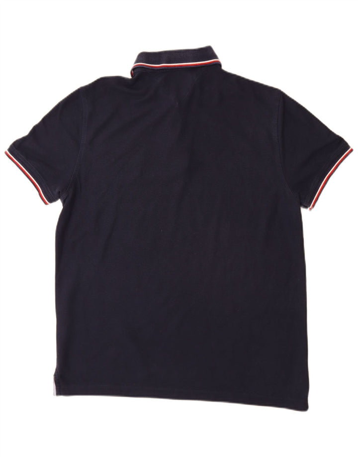 Polo Tommy Hilfiger Hombre Algodón Azul Marino Mediano