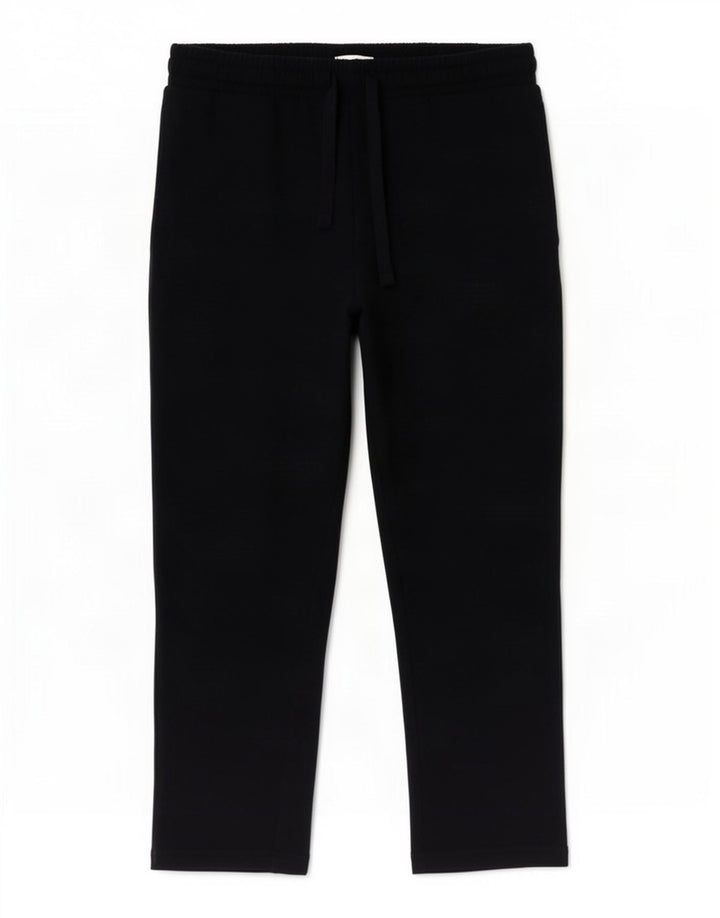 Marks & Spencer - Pantalón de chándal para hombre, talla grande, algodón negro