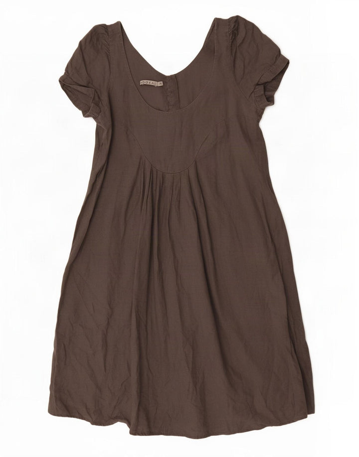 Kookai Vestido acampanado para mujer EU 40 Gris medio