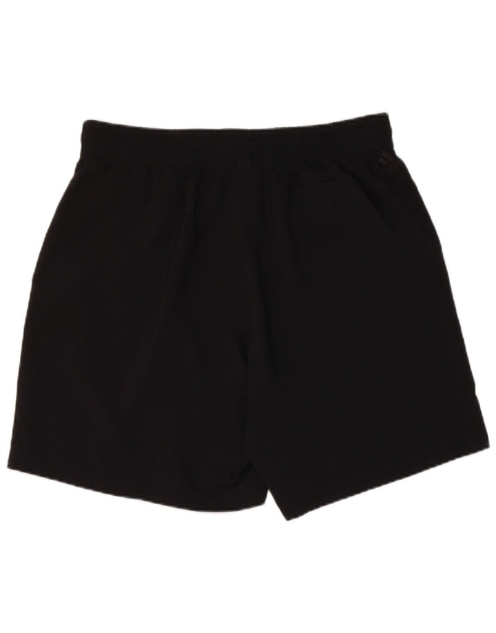 Adidas Pantalones cortos deportivos gráficos para hombre XL Poliéster negro