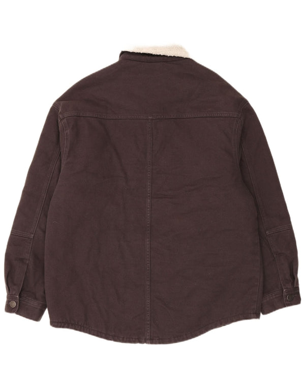 Billabong Chaqueta vaquera de corte regular para hombre, Reino Unido 40, algodón gris grande