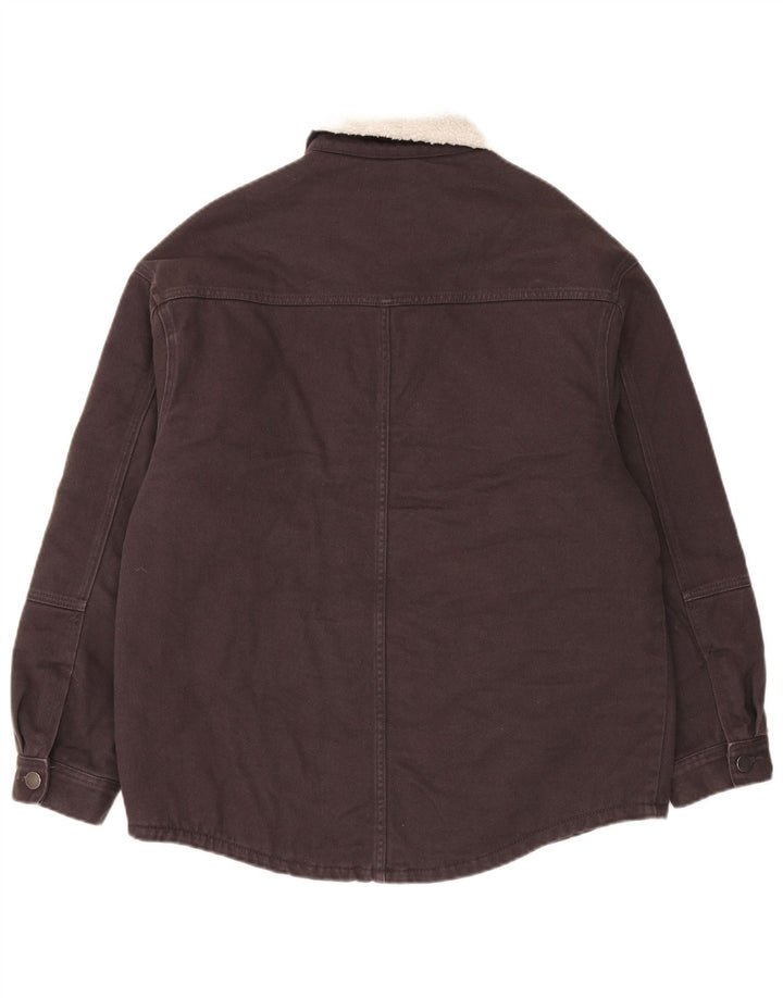 Billabong Chaqueta vaquera de corte regular para hombre, Reino Unido 40, algodón gris grande