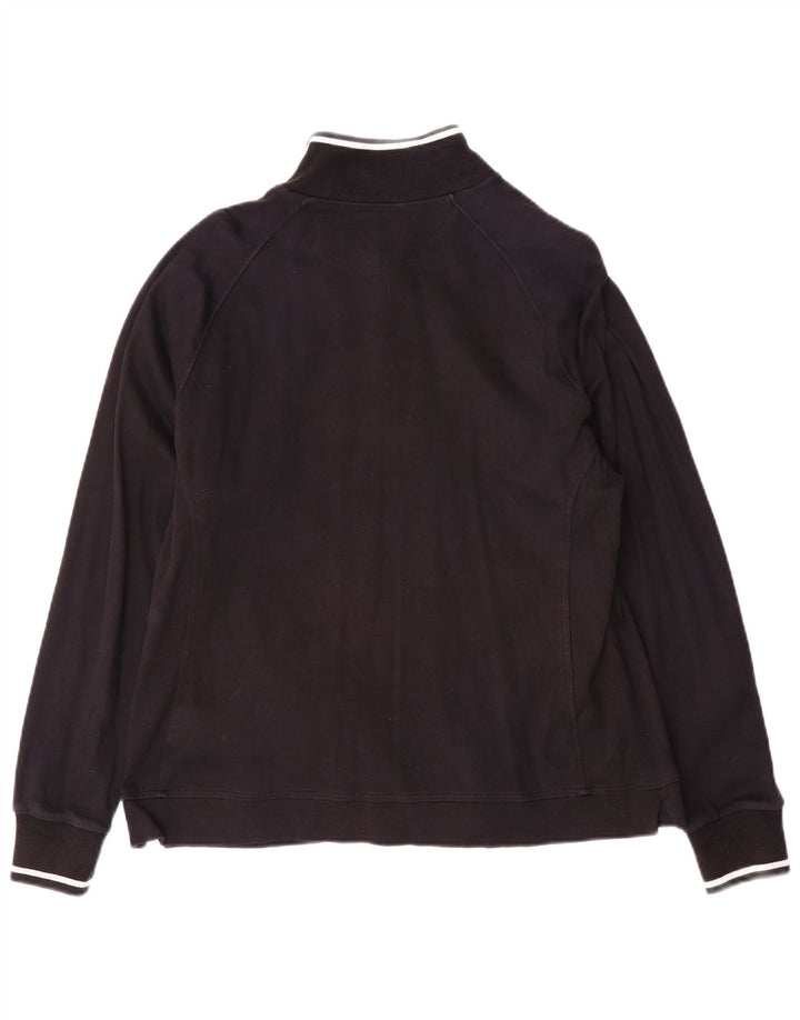 Champion Chaqueta de chándal para mujer UK 46 Grande Algodón negro