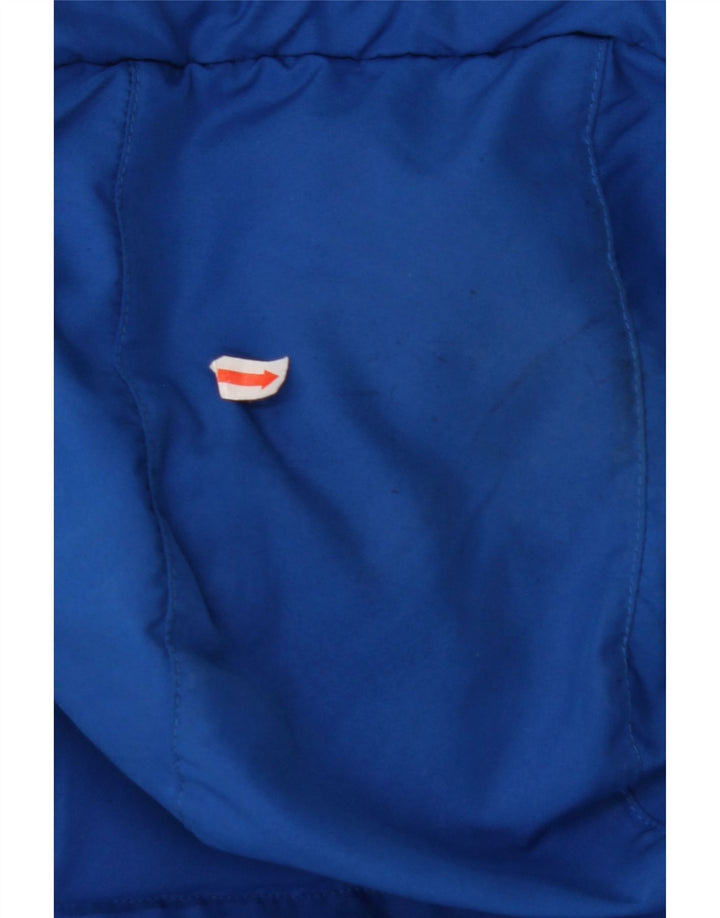 ADIDAS Chaleco acolchado reversible con capucha para hombre UK 42 XL Azul